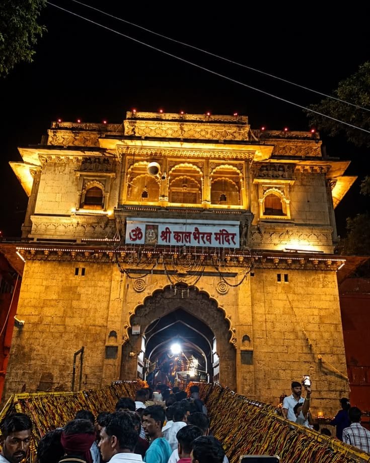 shri Kal bhairav Mandir ujjain🙏🏻✨